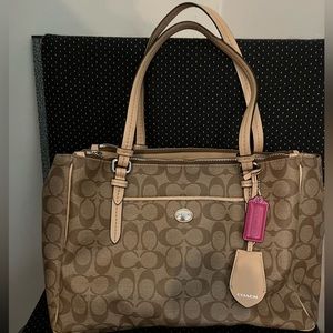 Vintage Used coach shoulder bag